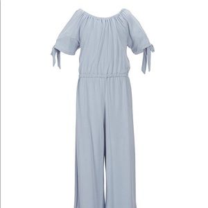gb girls blue jumpsuit
